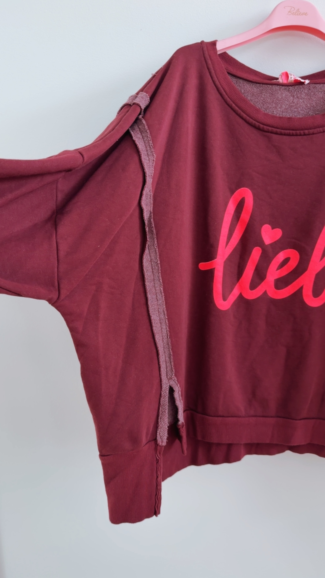 Sweatshirt Isotta – Lieb´s im lässigen Oversize-Look Made in Italy 34-48