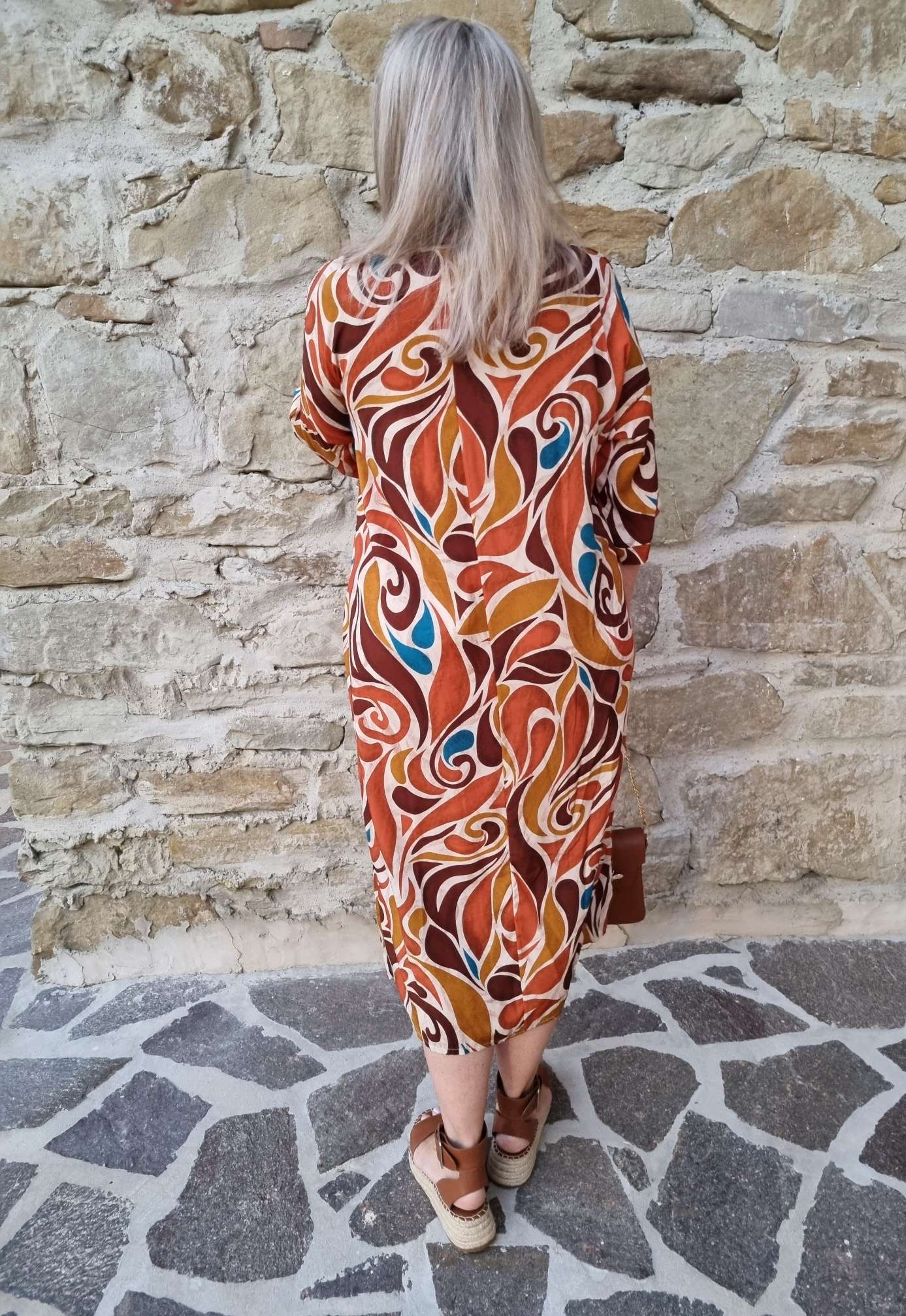 EDLES DRESS LEA ROST 34-42 Made in Italy Kleid EDLES DRESS LEA ROST 34-42 Made in Italy Kleid