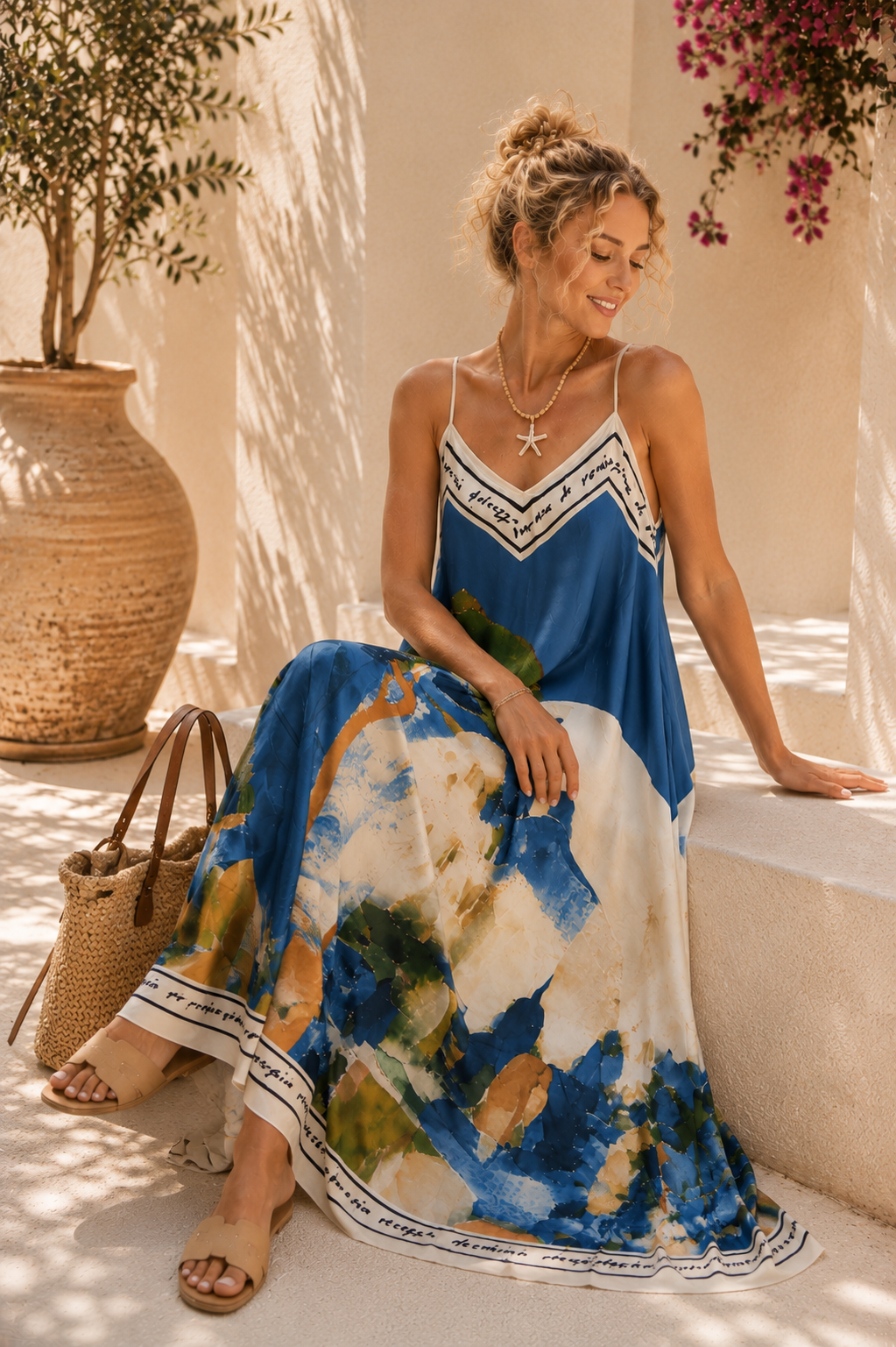 Kleid Amalfi Vista – Made in Italy | passend bis Größe 42