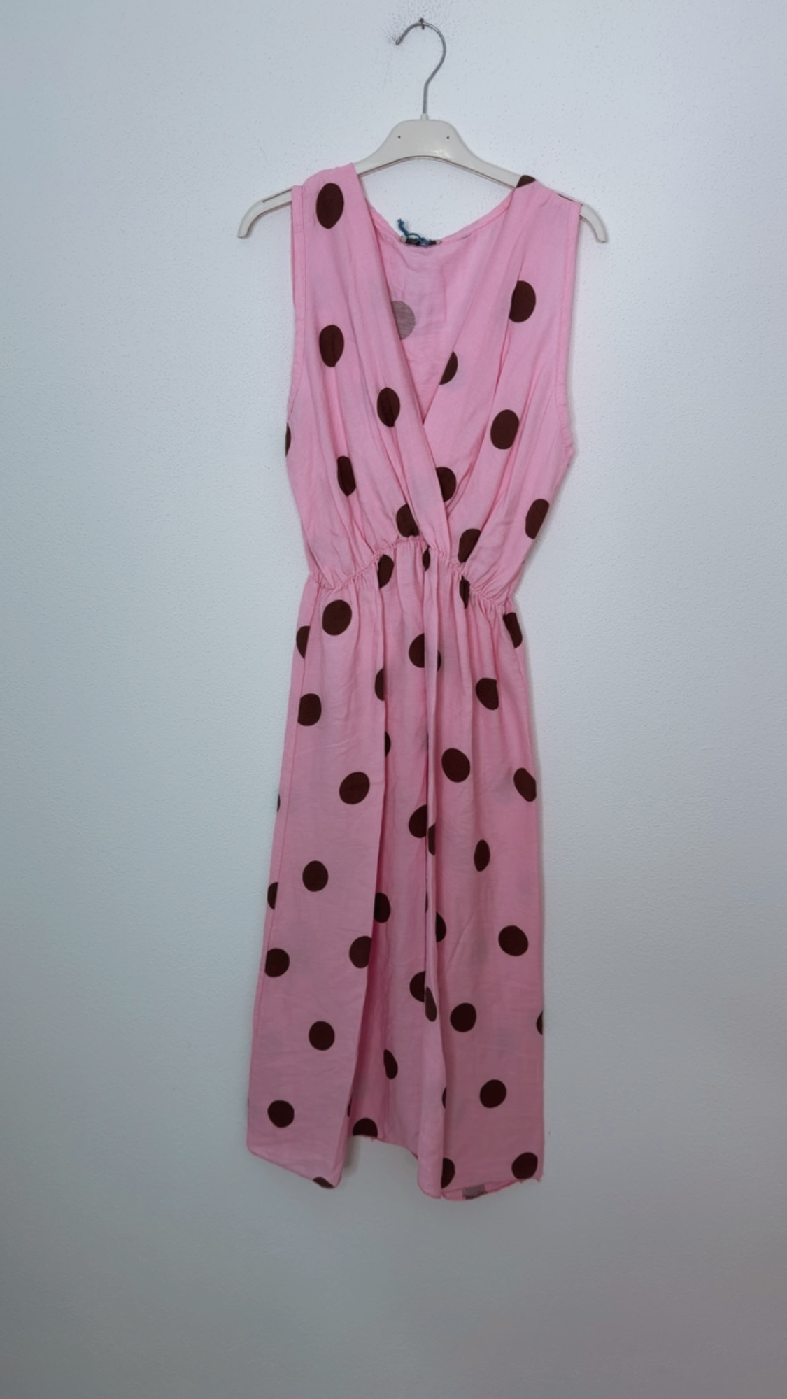 Maxi-Kleid Belladonna Polka Dots Made in Italy 34-42
