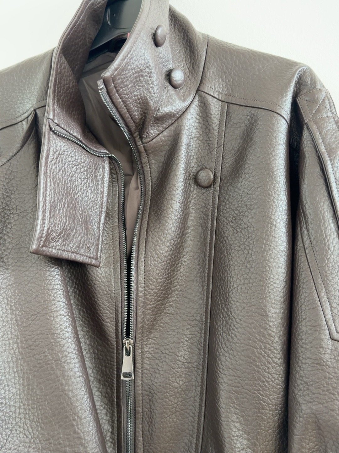 Lederjacke im Bomber-Style I LJ0032 I Made in Italy 34-40/42