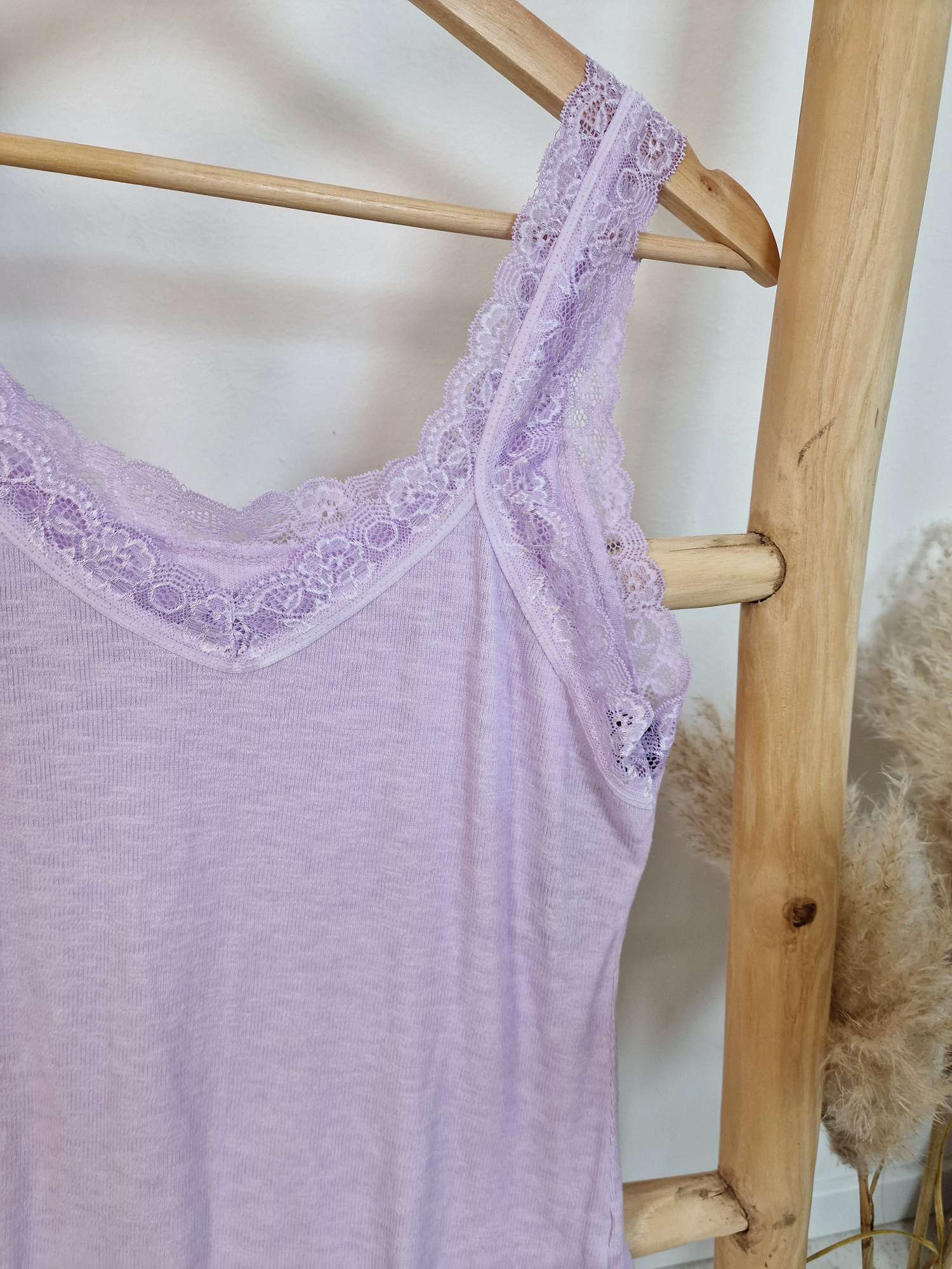 BASIC TOP LUISA FLIEDER 34-40 Made in Italy Shirt Oberteil  