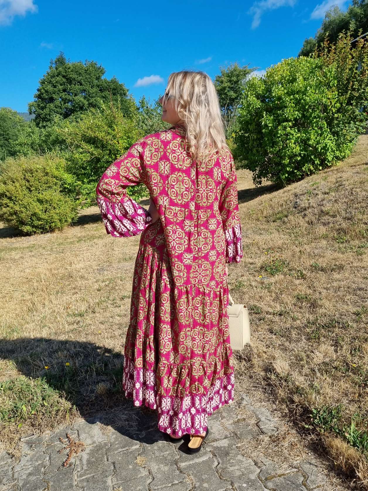 MAXI TUNIKA DRESS ISABELL BURGUNDER 34-40/42 Made in Italy langes Kleid Hängerchen Tunikakleid MAXI TUNIKA DRESS ISABELL BURGUNDER 34-40/42 Made in Italy langes Kleid Hängerchen Tunikakleid