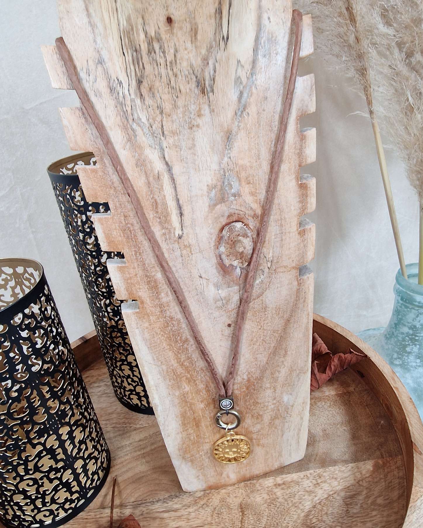 EXKLUSIVE LANGE KETTE SUNSHINE GOLDSHINY Lange Seiden Kette Braun EXKLUSIVE LANGE KETTE SUNSHINE GOLDSHINY Lange Seiden Kette Braun