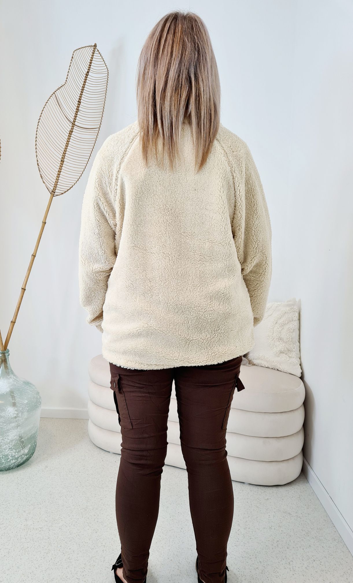 TEDDY JACKE ANETTE Sweater Made in Italy 34-42 Longsleeve Pullover versch. Farben TEDDY JACKE ANETTE Sweater Made in Italy 34-42 Longsleeve Pullover versch. Farben