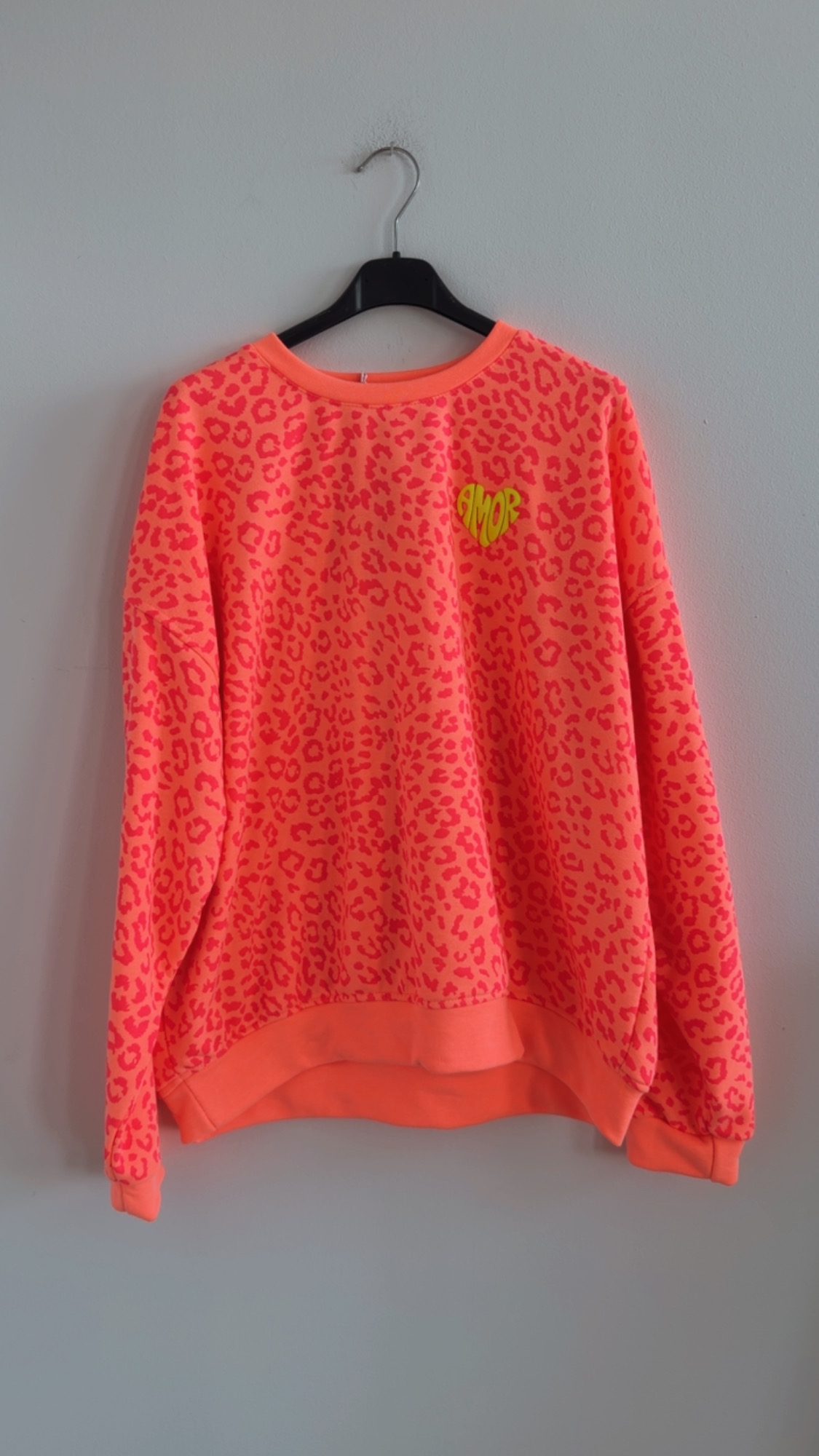 Sweatshirt Leo Amor I NO. SW0017 I lässiger Oversize-Look I Made in Italy 34-42/44