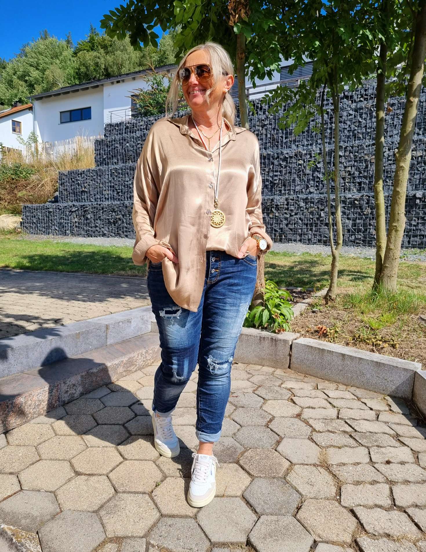 DESTROYED JEANS MARLIE - VARIANTENARTIKEL Basic Denim Hose Skinny Dark Blue Washed out Jogpant DESTROYED JEANS MARLIE - VARIANTENARTIKEL Basic Denim Hose Skinny Dark Blue Washed out Jogpant