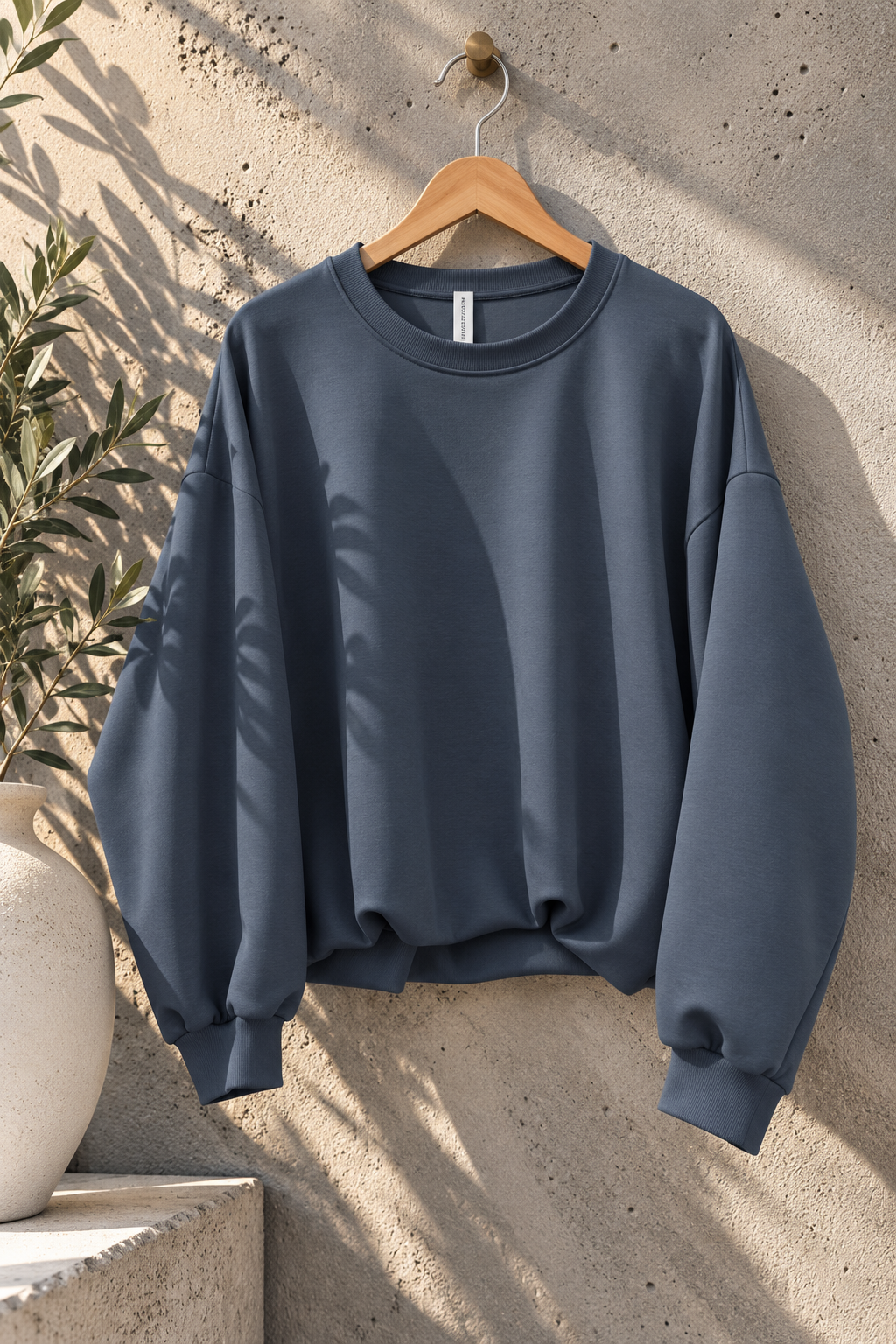 Soft Touch Pullover UNI mit Gummizug SW0129 Made in Italy