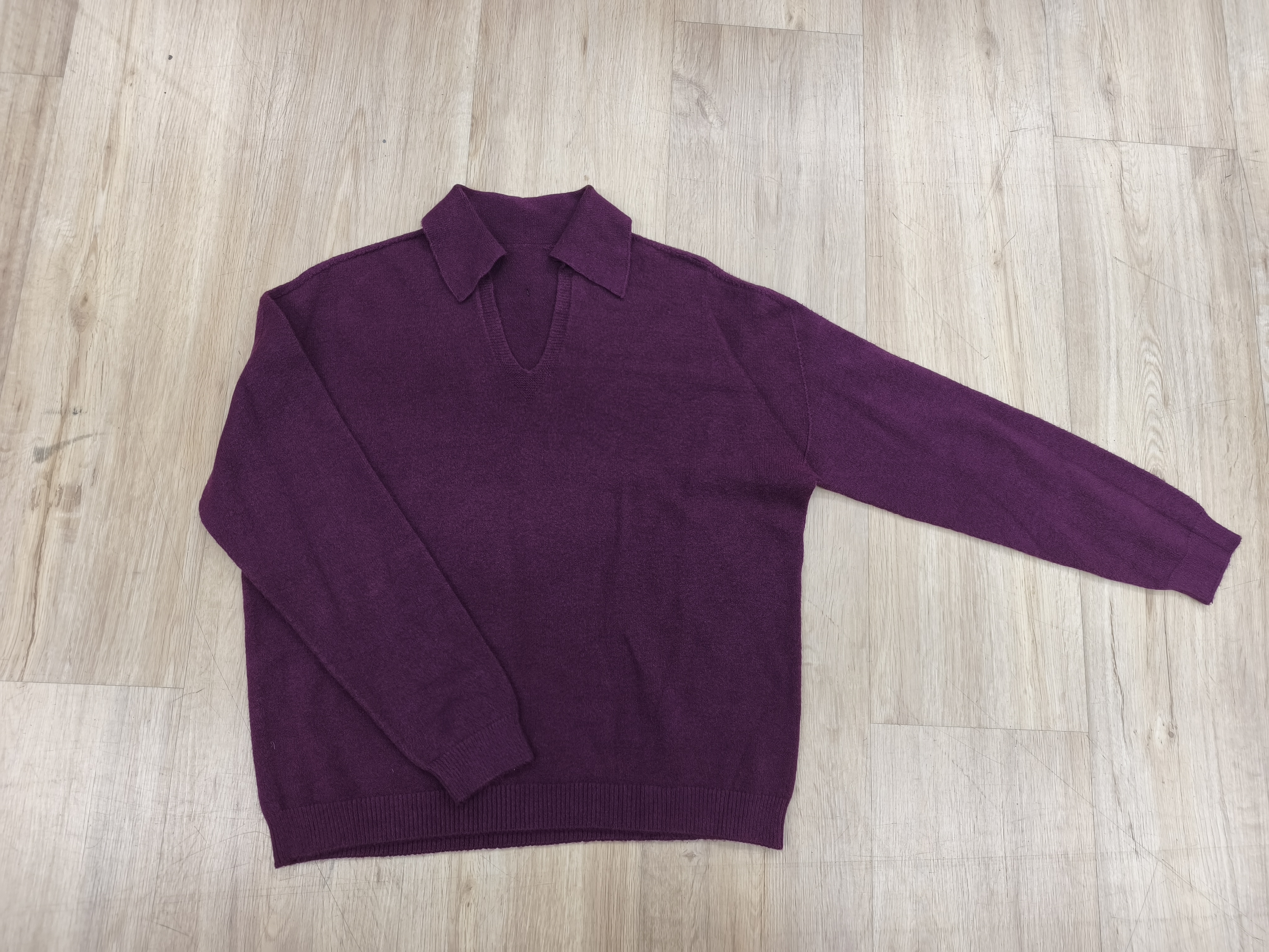 Classic Strickpullover mit Kragen I SP0173 I 34-42/44 I Made in Italy