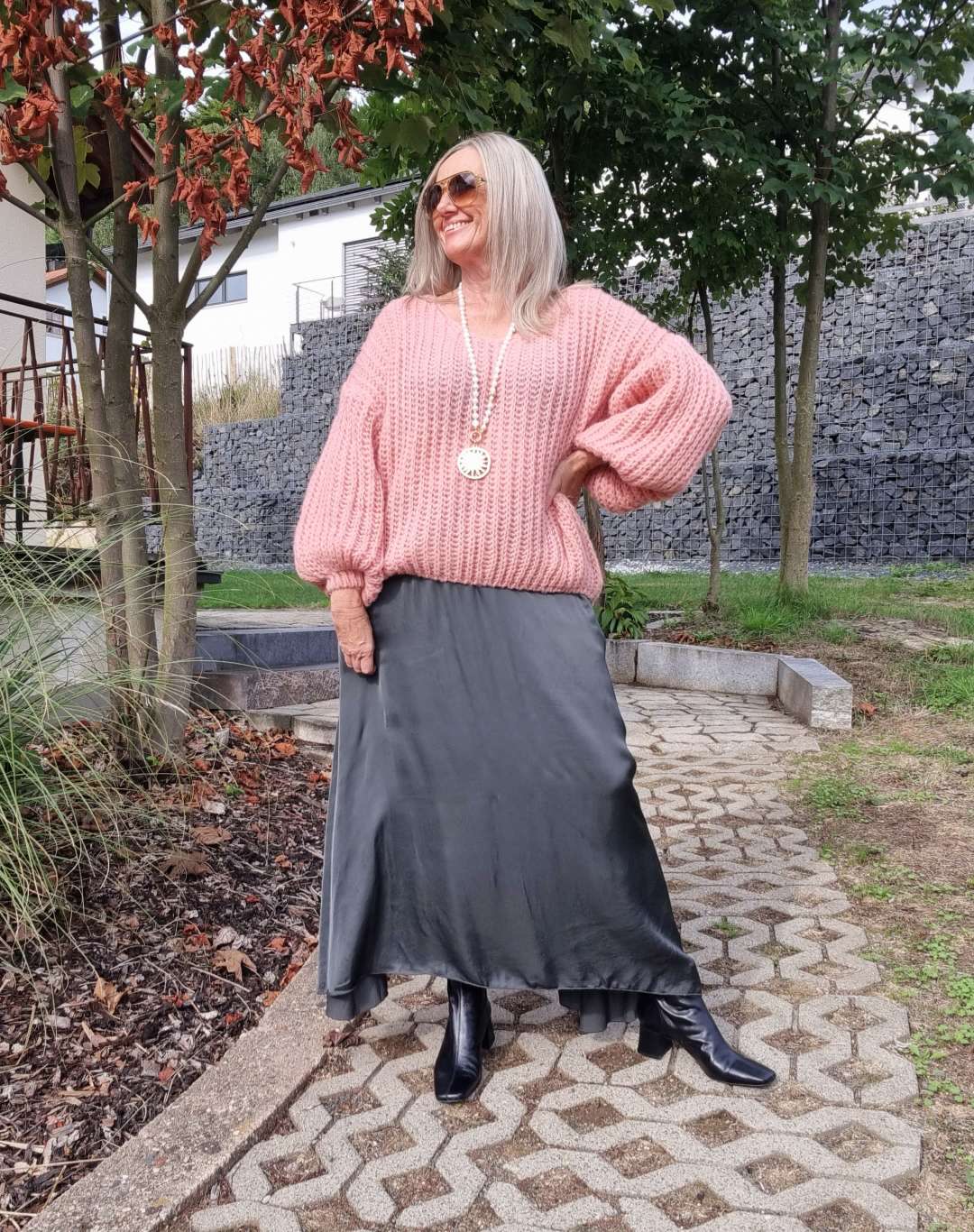 OVERSIZE KNIT SWEATER MALENA KORALLE Strickpullover Pullover 34-42/44 Made in Italy versch. Farben OVERSIZE KNIT SWEATER MALENA KORALLE Strickpullover Pullover 34-42/44 Made in Italy versch. Farben