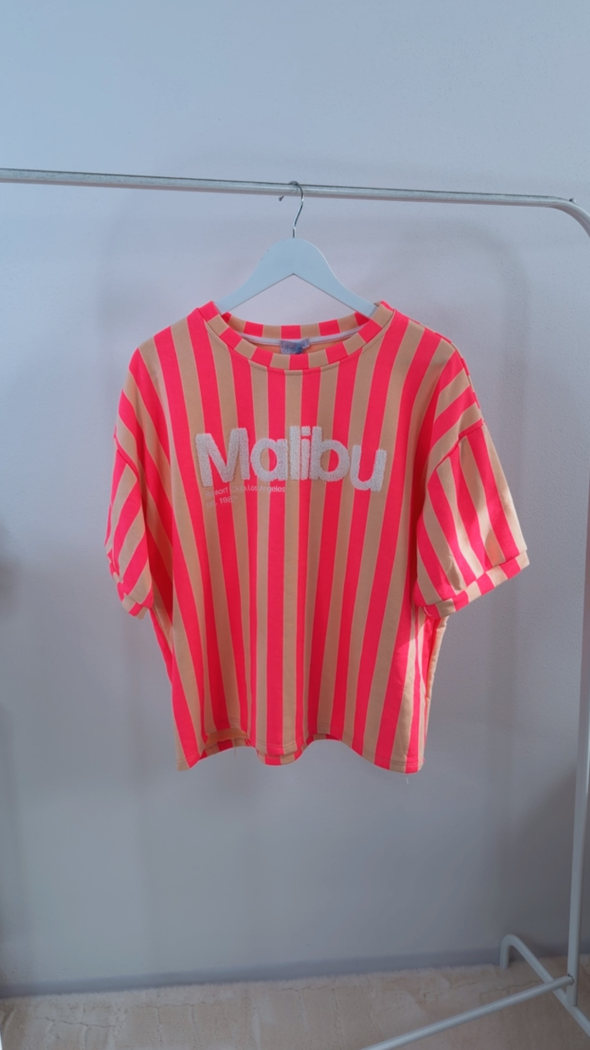 STREIFEN Sweater „MALIBU Resort Club Los Angeles“ – Made in Italy 🌴☀️ passt ca.  34-42 STRIPES
