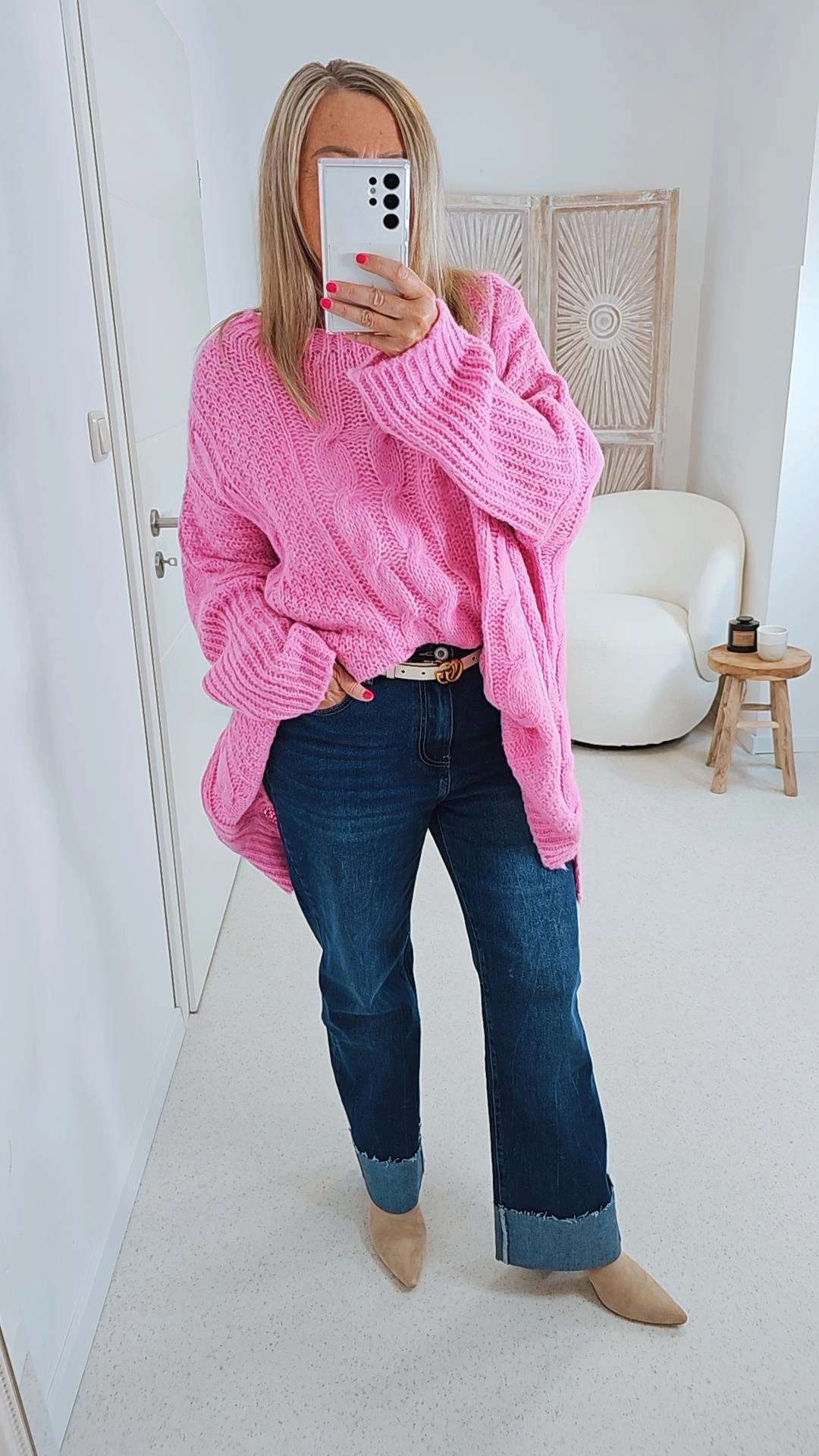 BASIC JEANS HERMINE Denim Blue SCHLAGJEANS Italy Style mit Umschlag Variantenartikel BASIC JEANS HERMINE Denim Blue SCHLAGJEANS Italy Style mit Umschlag Variantenartikel