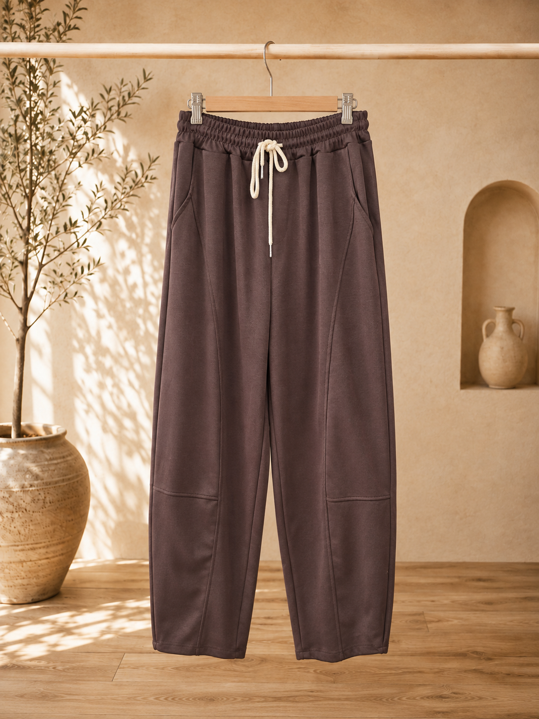 Ballon-Jogpant Amaris – lässige Basic Pants für jeden Tag Made in Italy 34-42/44