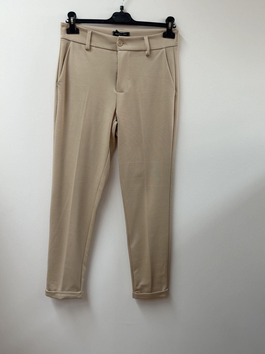 Chino Hose Uni H0066 Beige I Made in Italy