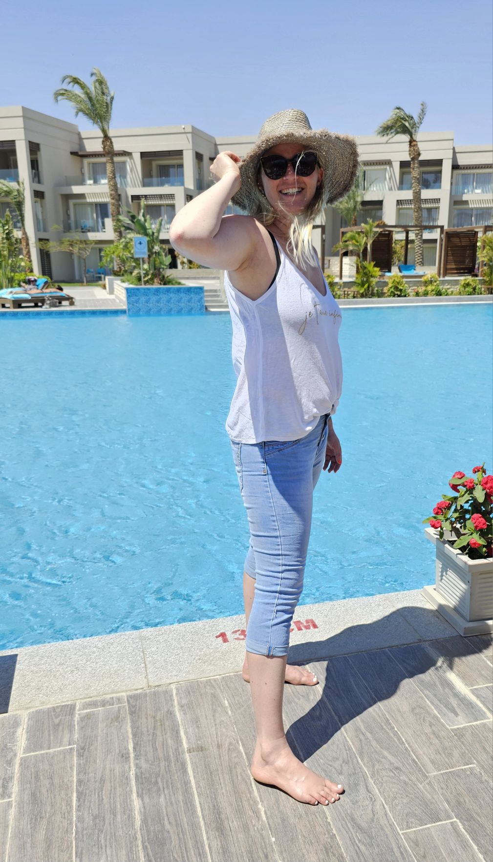CAPRI JEANS ELKE 36-42 Made in Italy bequeme kurze Freizeit Hose Denim CAPRI JEANS ELKE 36-42 Made in Italy bequeme kurze Freizeit Hose Denim