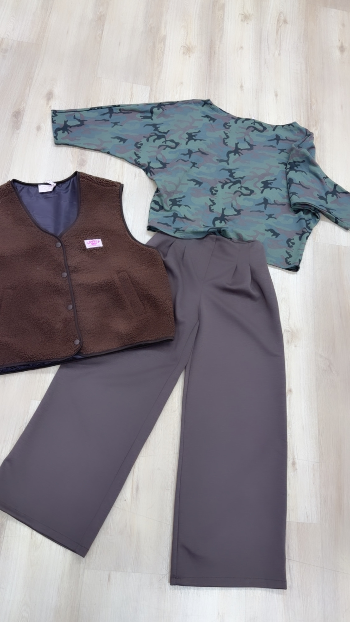 Teddyweste mit Lovely-Patch – Made in Italy | TW0191