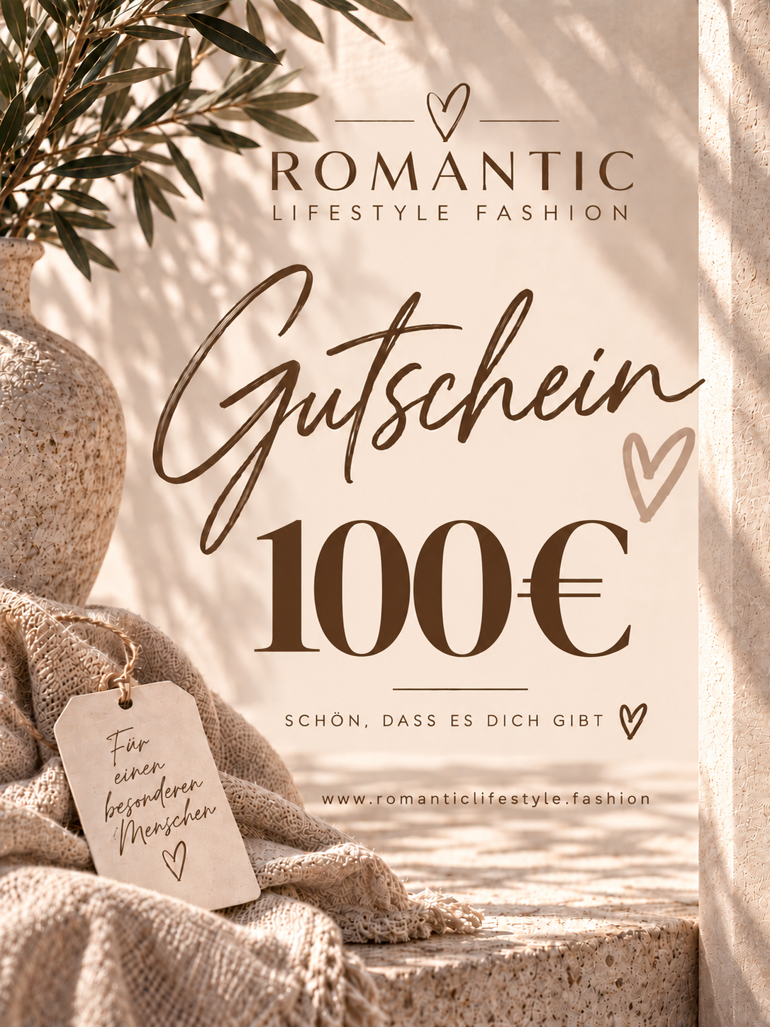 GESCHENKGUTSCHEIN 100€
