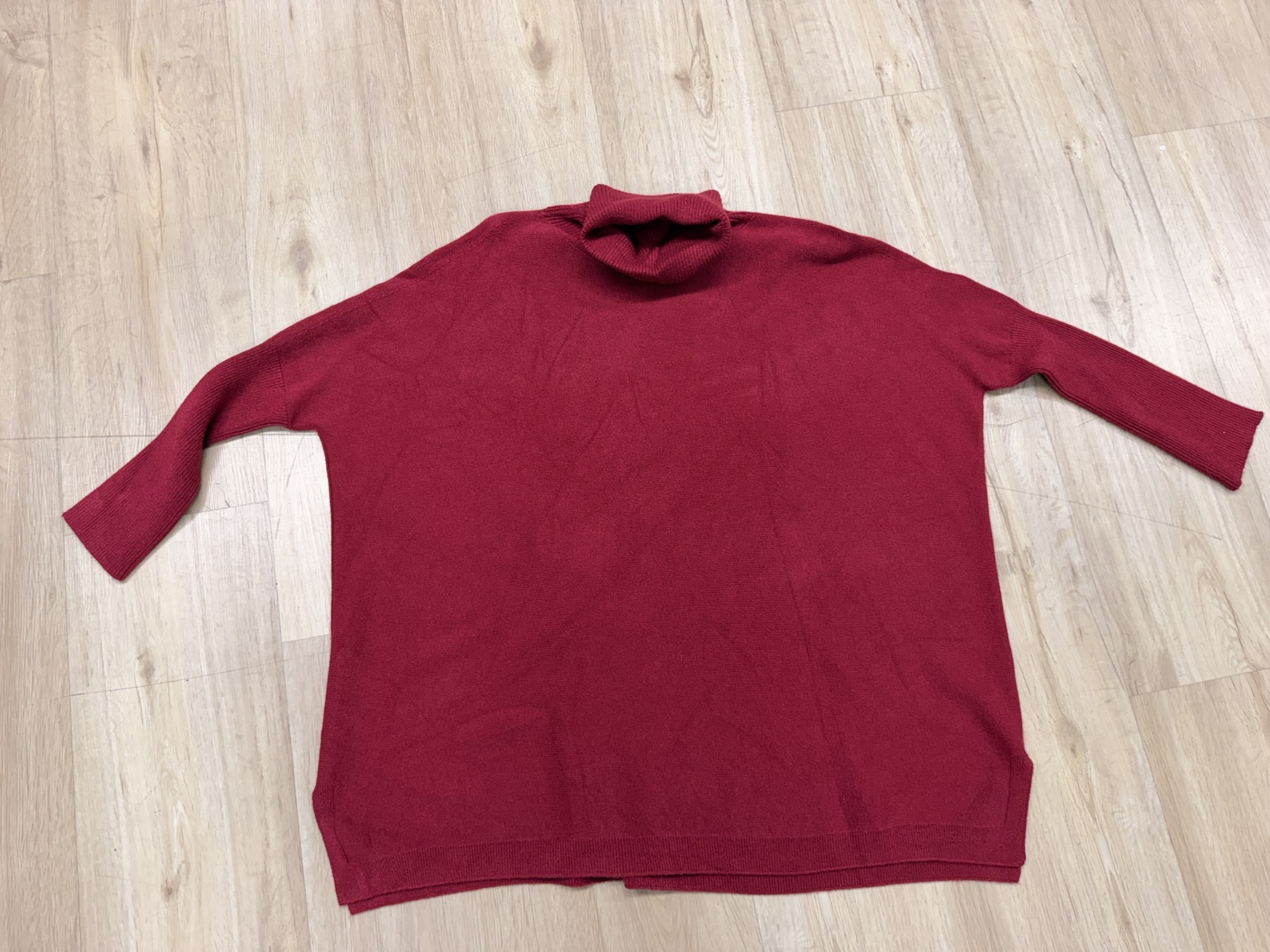 Oversize Rollkragen-Pullover Uni RP0164 I Made in Italy 34-44/46 Strick Pullover