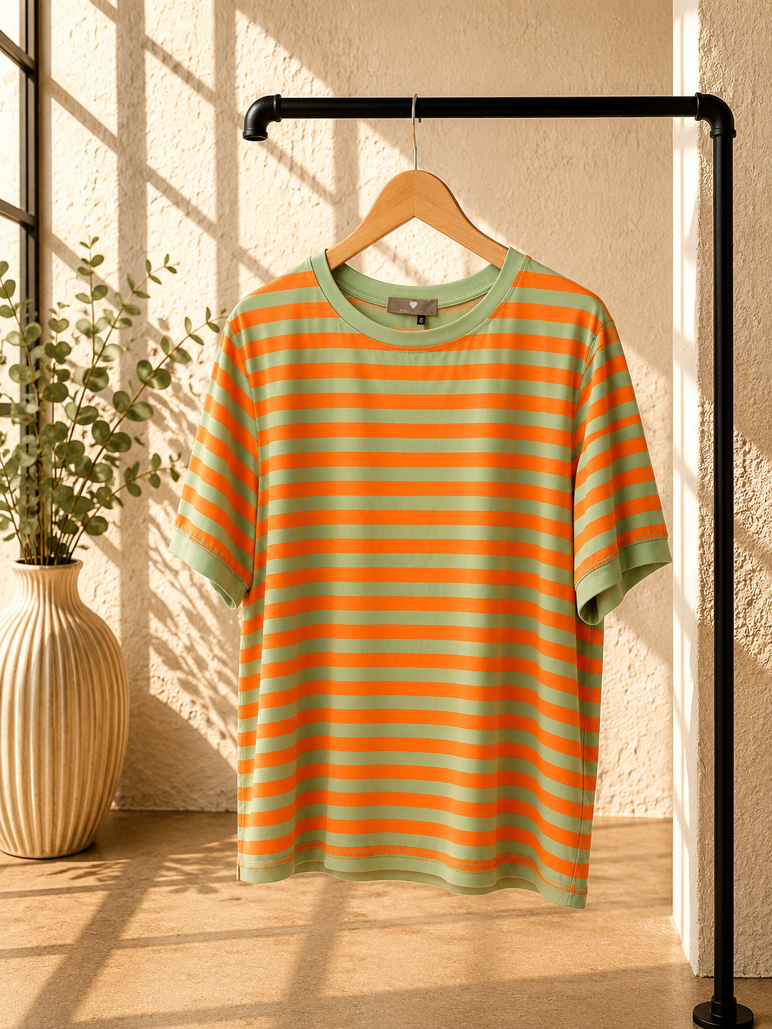T-Shirt Yuna Blockstreifen Made in Italy 34-40/42