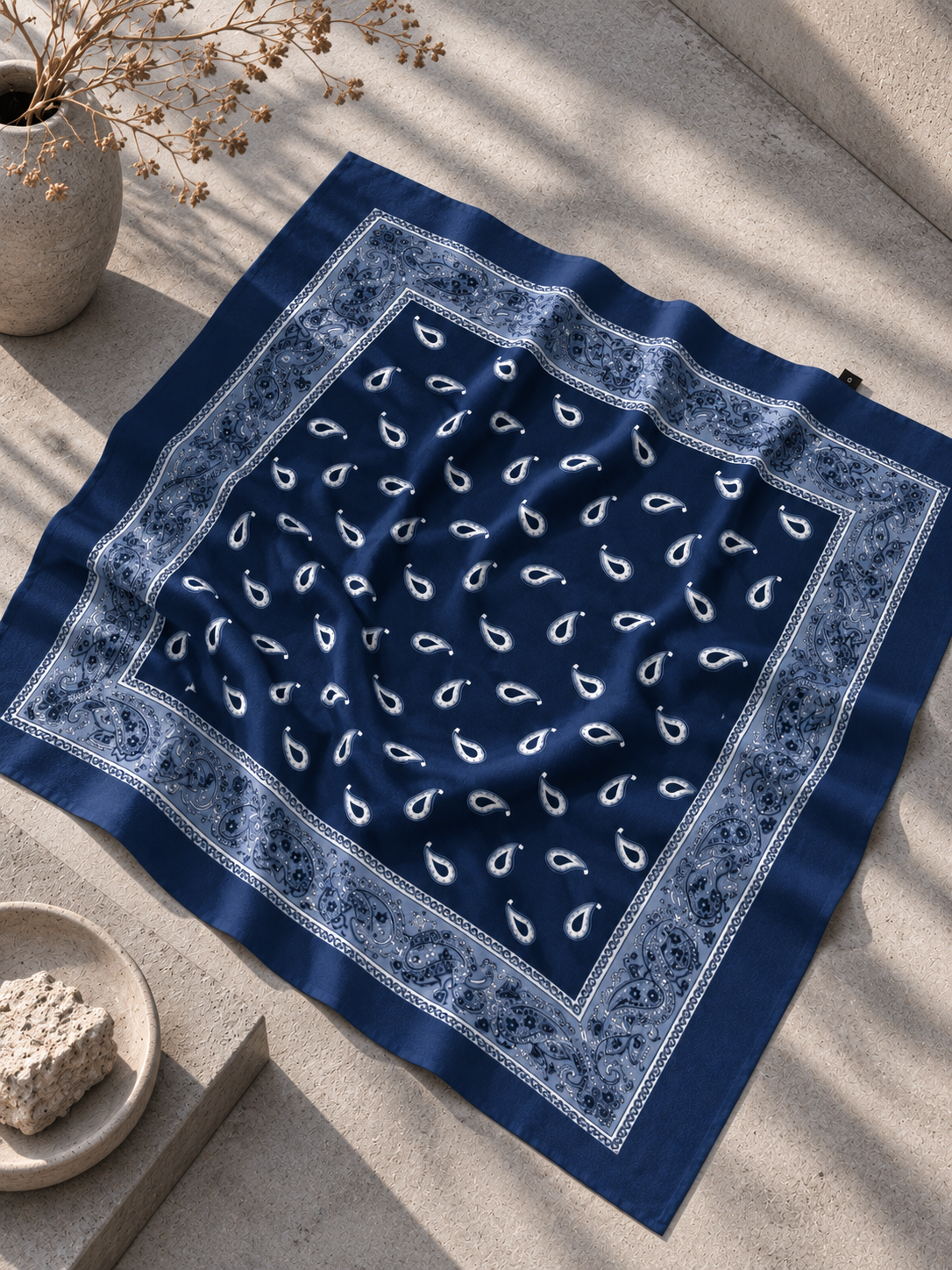 Bandana Tuch – Paisley-Look I T0168 I  Made in Italy