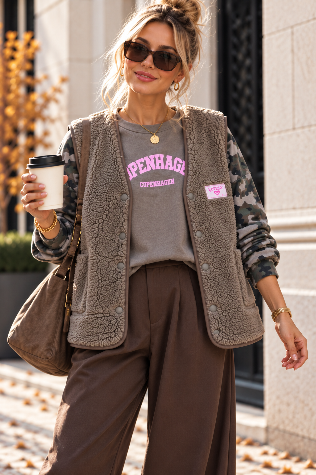 Teddyweste mit Lovely-Patch – Made in Italy | TW0191