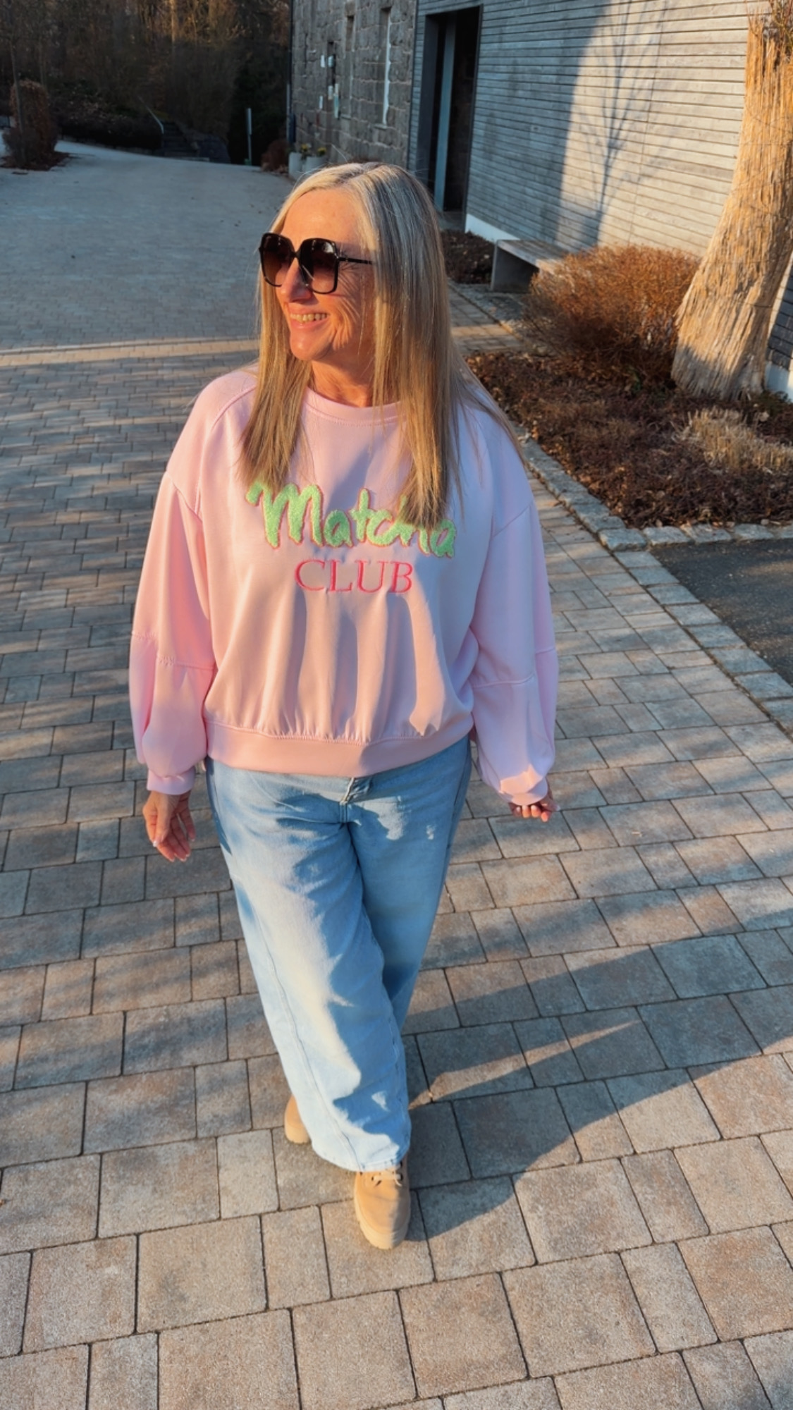 SWEATER MATCHA CLUB BUTTERSTOFF VOKUHILA 36 - 44 Made in Italy