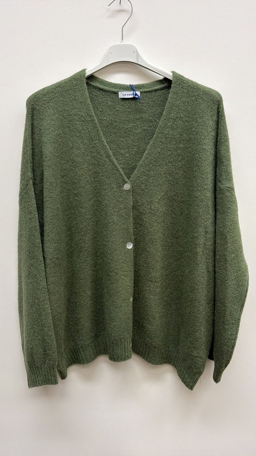 Agnetha – Oversize Alpaka Strickjacke | Made in Italya Cardigan  34-44