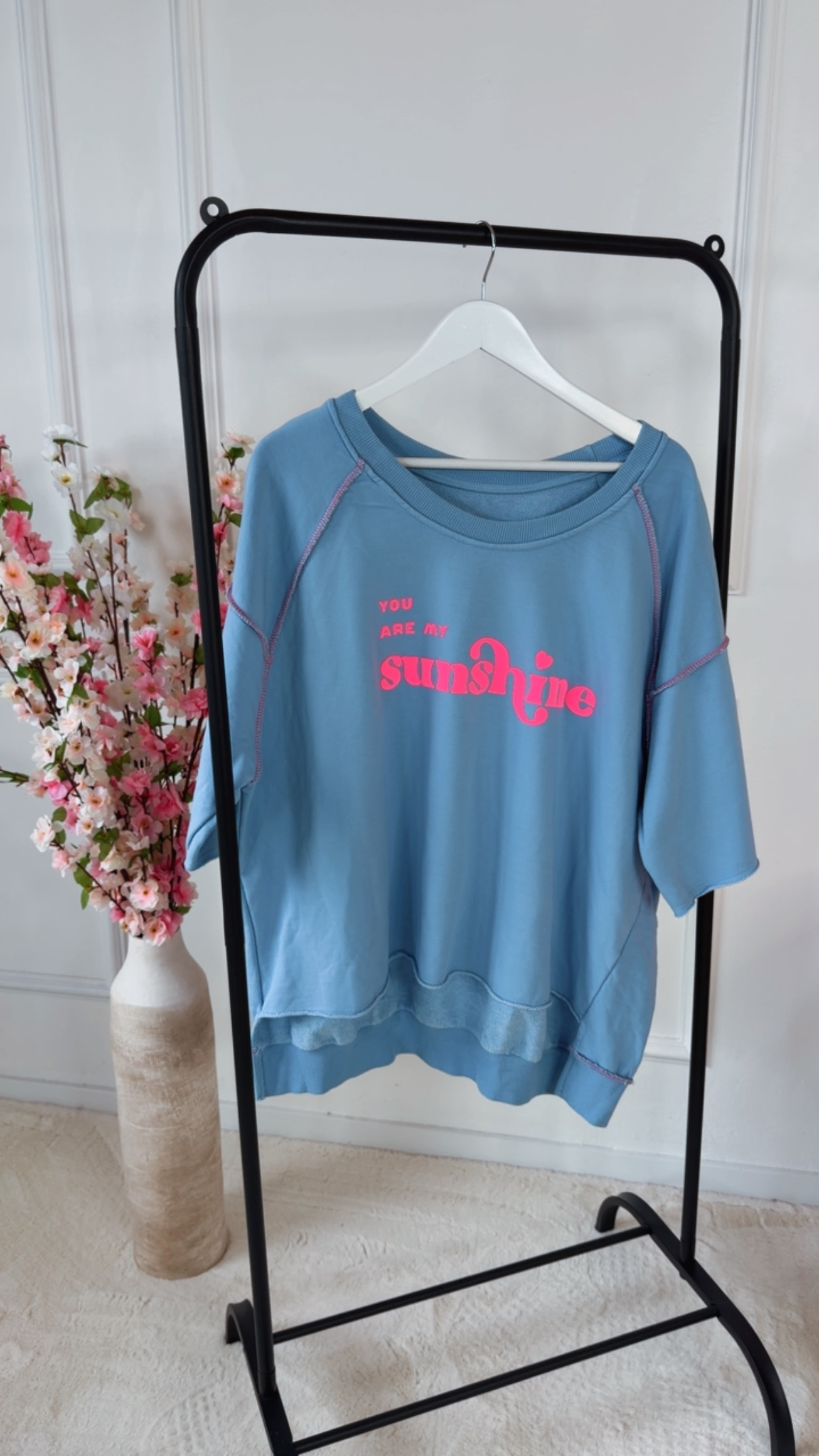 ☀️✨ Vokuhila-Shirt Solavienna Sunshine Made in Italy 34-44/46