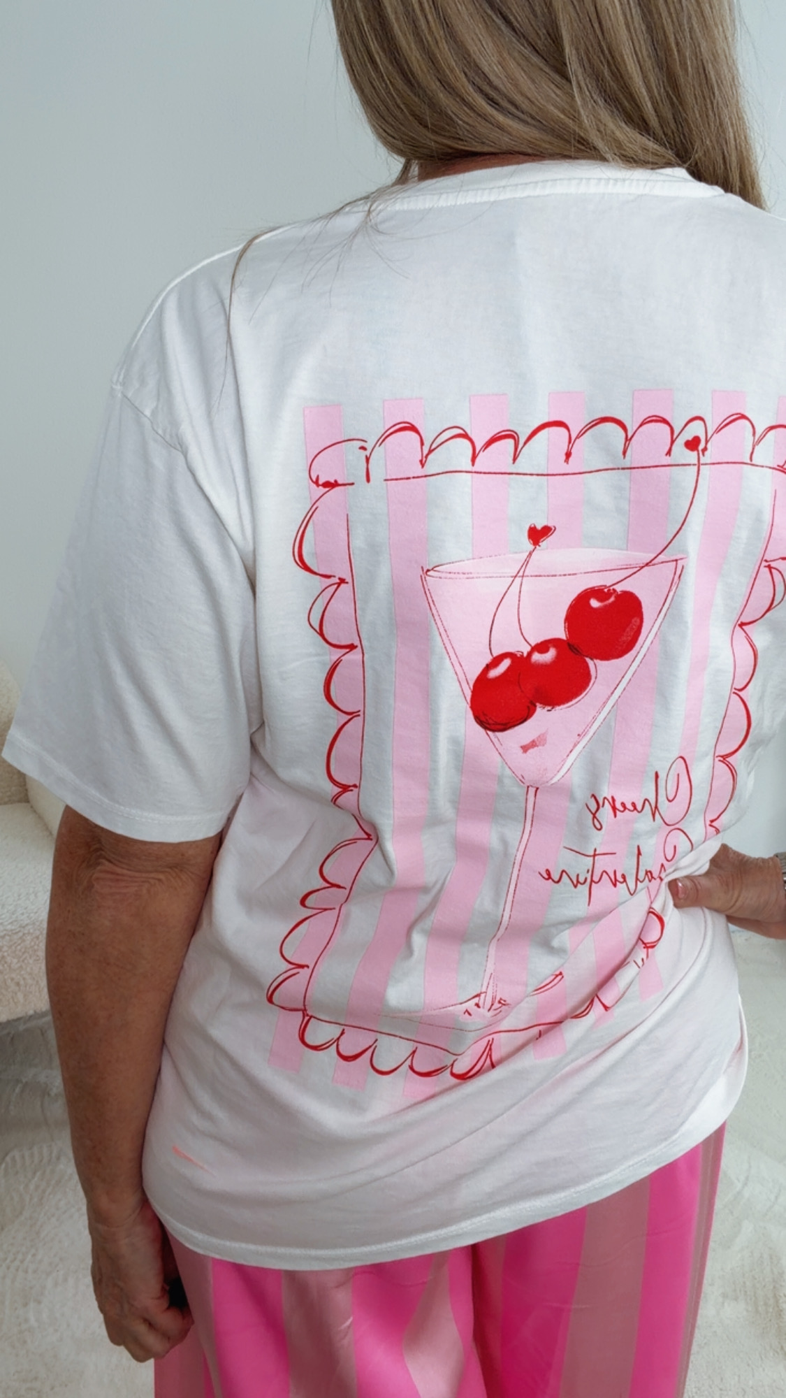 💖✨ T-Shirt Zirelia Cheers Made in Italy 34-42/44