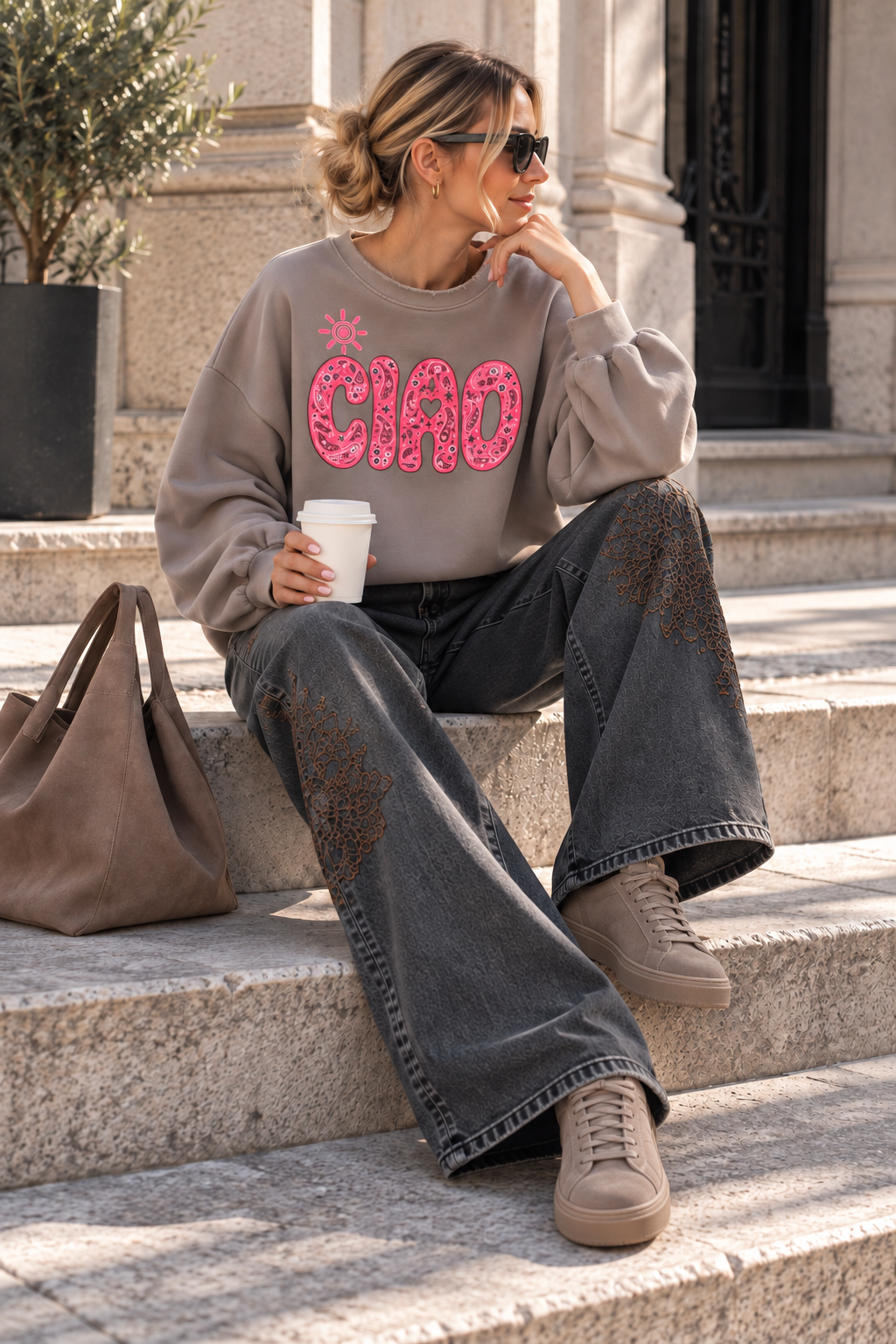 CIAO Statement Sweater I SW0126 I 34-42 I Made in Italy
