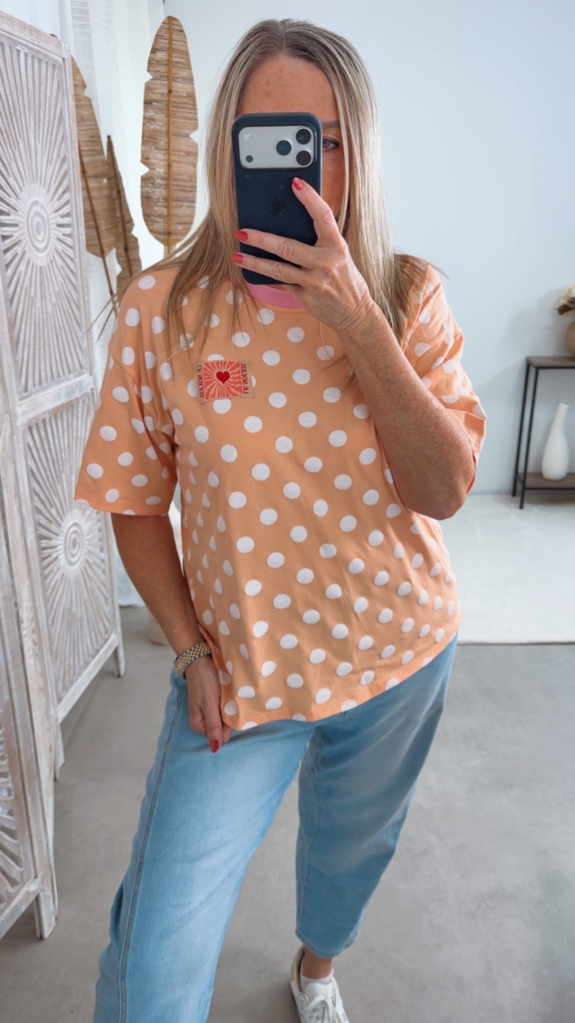 Dots T-Shirt Rosabella Le Soleil Made in Italy 34-40/42