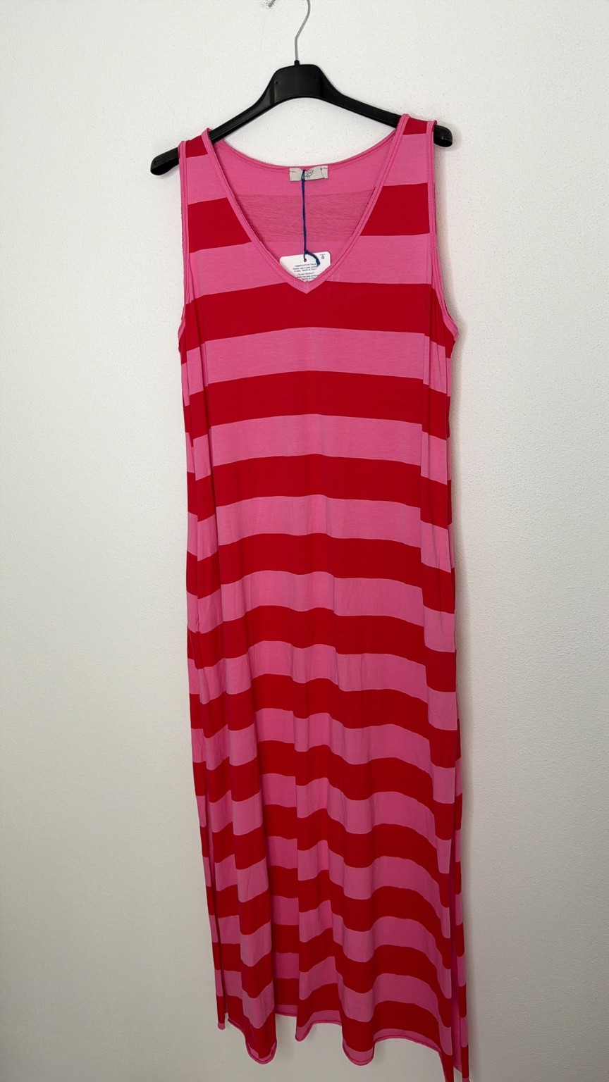 Kleid Palmera Blockstreifen Made in Italy 34-40