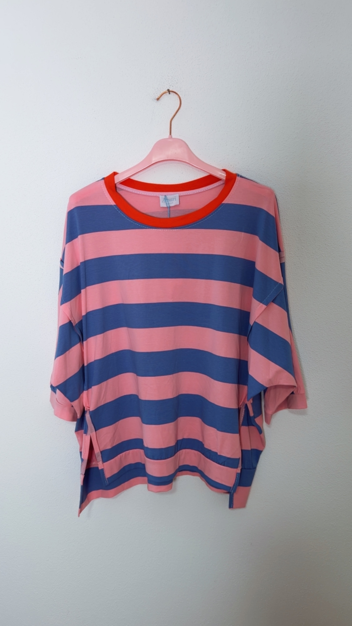 T-Shirt Resi Blockstreifen Made in Italy 34-42/44