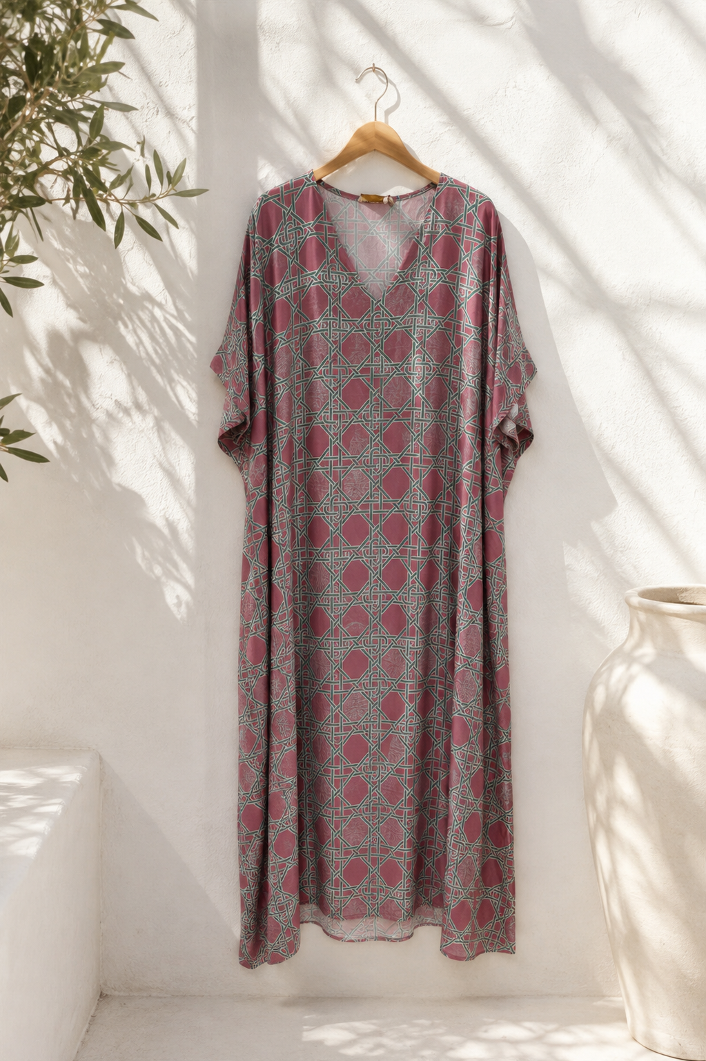 Exklusives Kleid Chiara – Made in Italy – mit Seide – Gr. 34 bis ca. 42/44