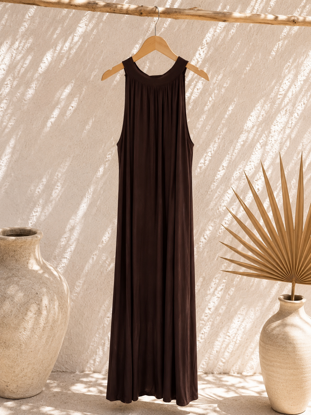 Kofferkleid Kleid „Amboseli“ lang – Dein stilvoller Begleiter für jeden Sommertag Made in Italy Gr 34-42