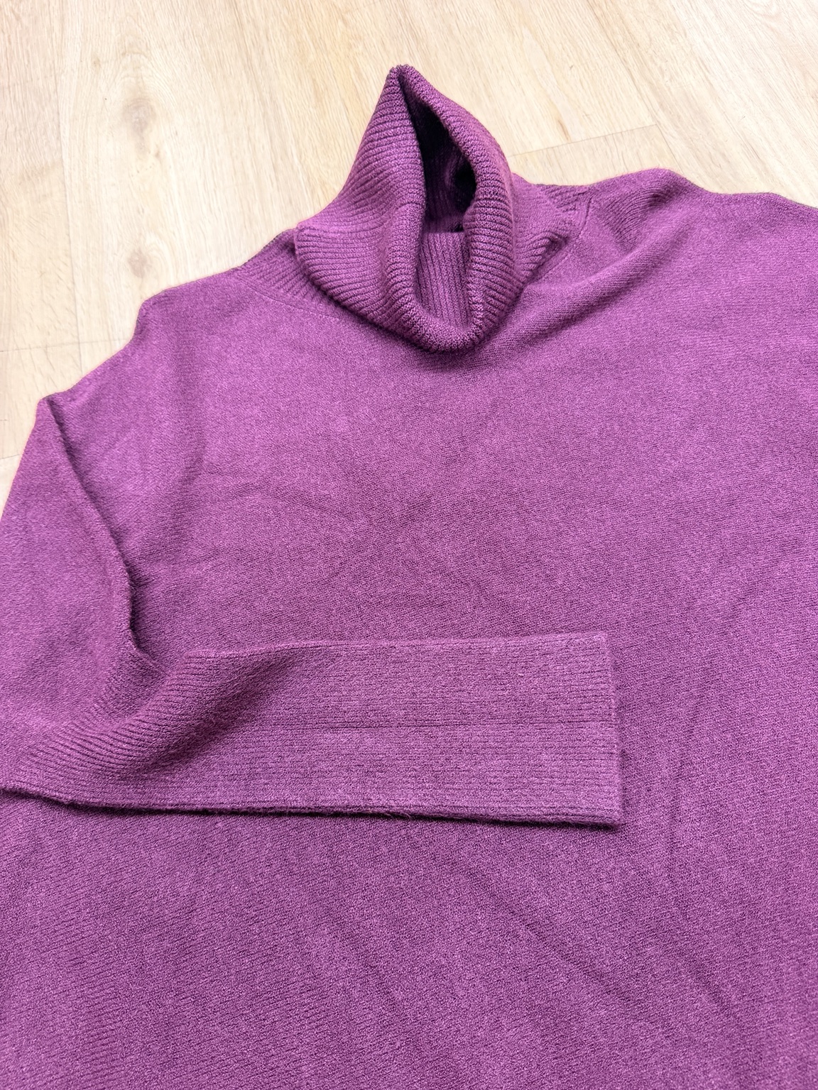 Oversize Rollkragen-Pullover Uni RP0164 I Made in Italy 34-44/46 Strick Pullover