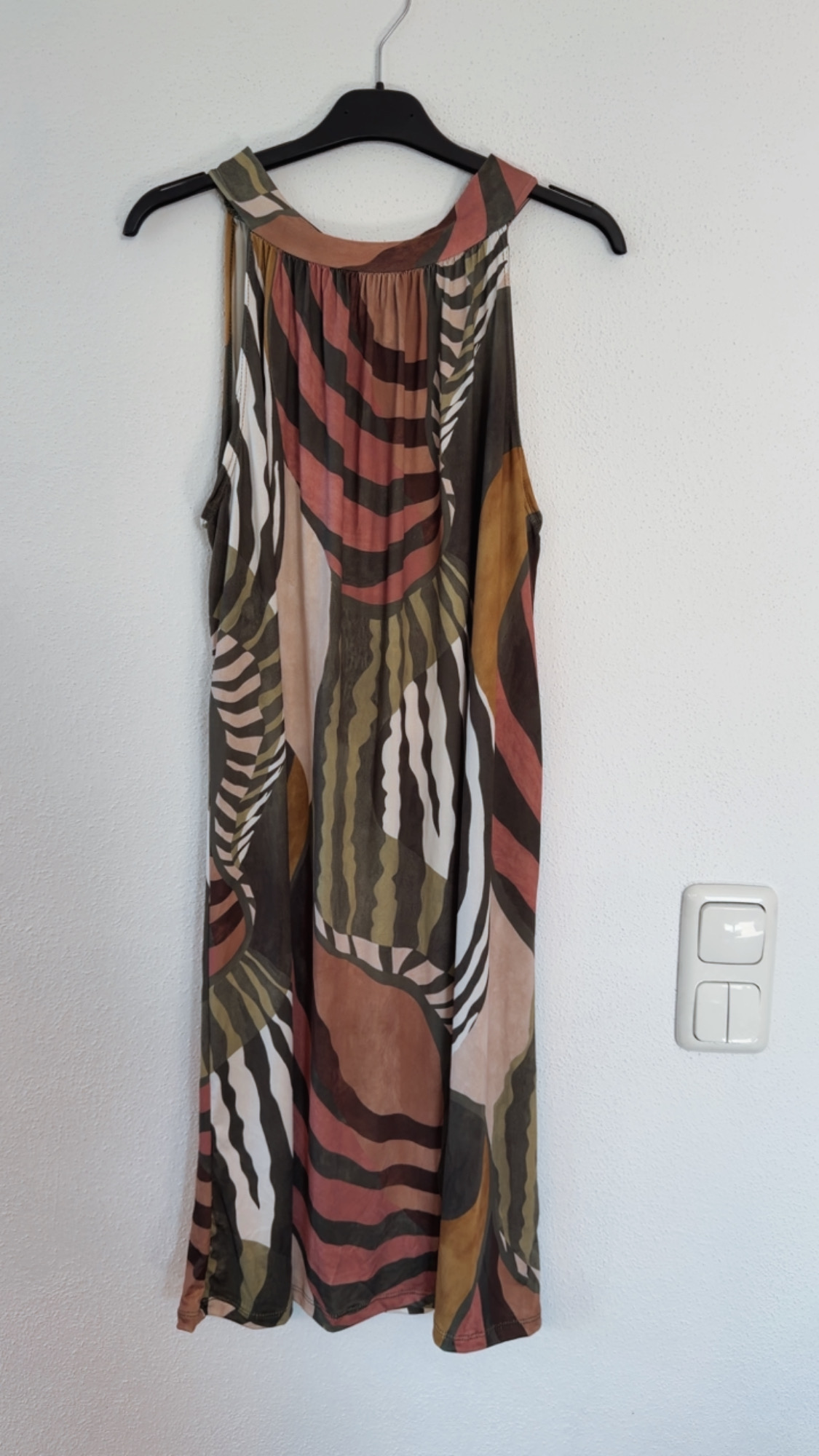 Kleid Marella – Sommerkleid mit grafischem Print Made in Italy Gr, 34-42