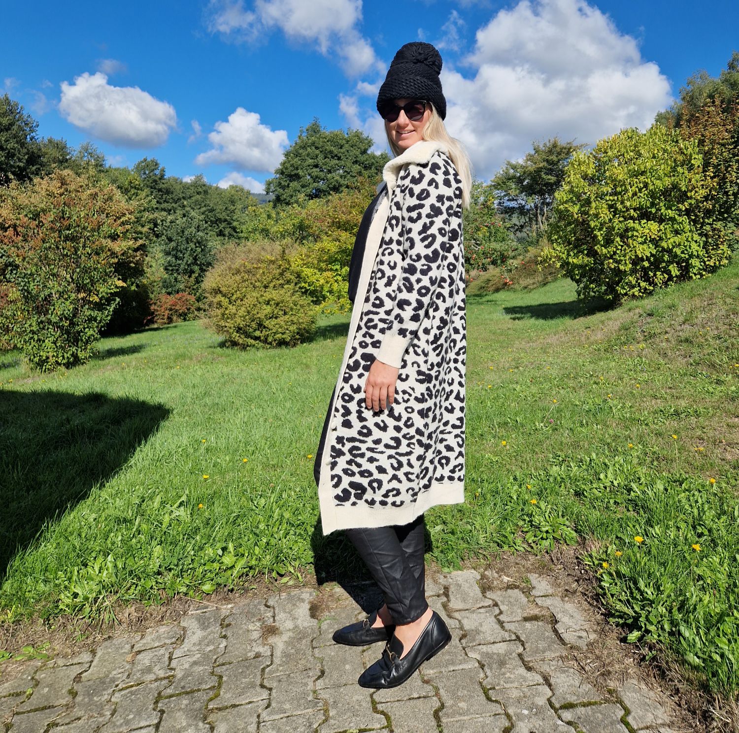 LUXURY KNIT COAT MIRINA CREME LEO 34-42 Strickmantel Mantel Cardigen Italy Kollektion LUXURY KNIT COAT MIRINA CREME LEO 34-42 Strickmantel Mantel Cardigen Italy Kollektion