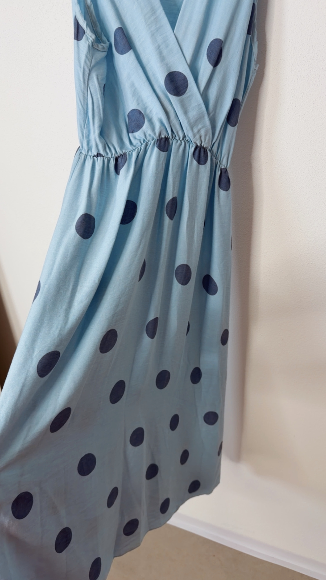 Maxi-Kleid Belladonna Polka Dots Made in Italy 34-42