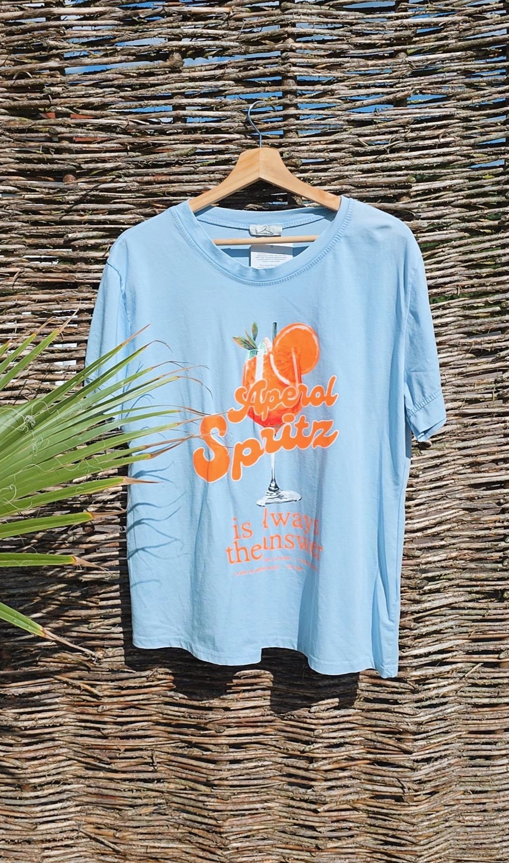 STATEMENT T-SHIRT ORANGINA COCKTAILAUFDRUCK 34-42