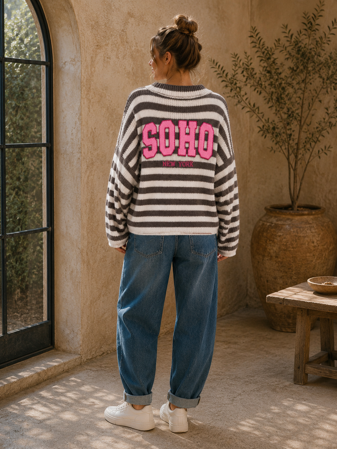 Strickjacke Yara - SOHO Stripes Made in Itlay 34-40/42 Cardigan
