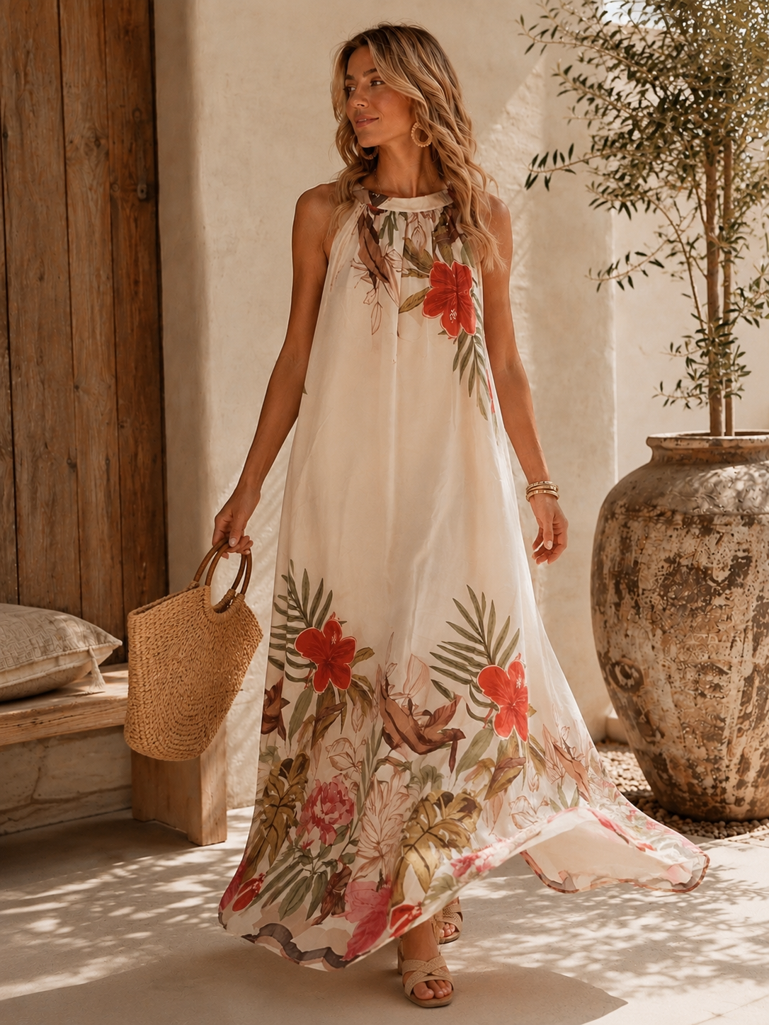 Blütenkleid Azalea – Made in Italy | Passend bis zu einer guten Größe 42