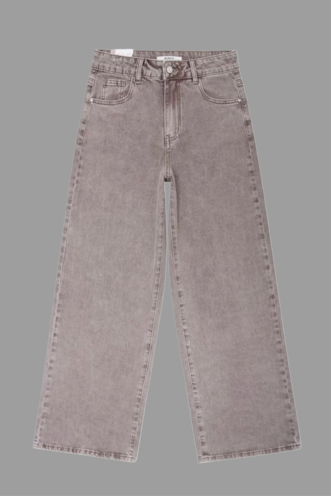 Jeans „Urban Straight Taupe“ Italy Style