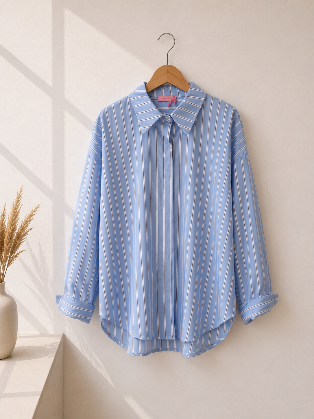 Bluse Gestreift Basic I B0031 I Made in Italy 34-40/42