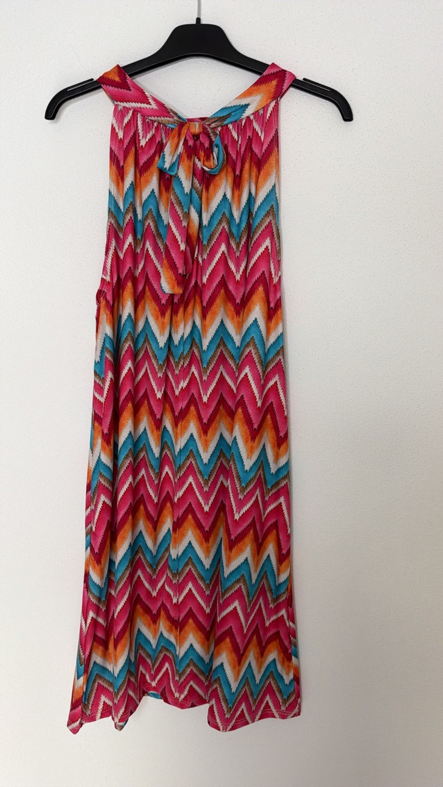 Kleid Bellara Zickzack-Muster Made in Italy 34-40/42