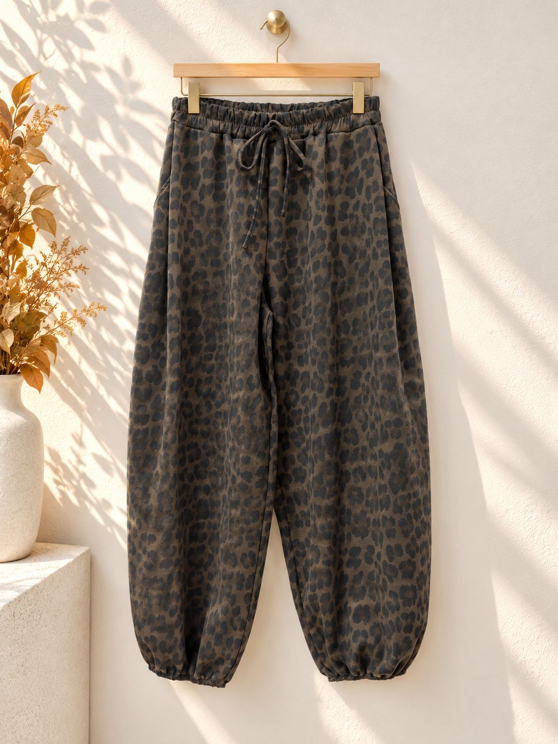 Ballon-Jogpant lässige Basic Pants für jeden Tag I JP0140 I Made in Italy 34-42/44