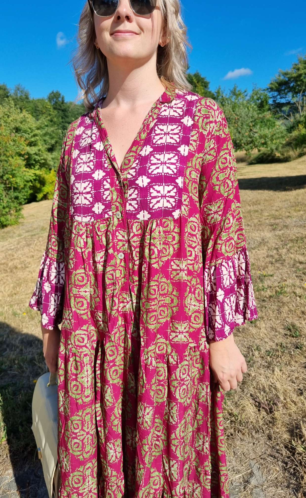 MAXI TUNIKA DRESS ISABELL BURGUNDER 34-40/42 Made in Italy langes Kleid Hängerchen Tunikakleid MAXI TUNIKA DRESS ISABELL BURGUNDER 34-40/42 Made in Italy langes Kleid Hängerchen Tunikakleid