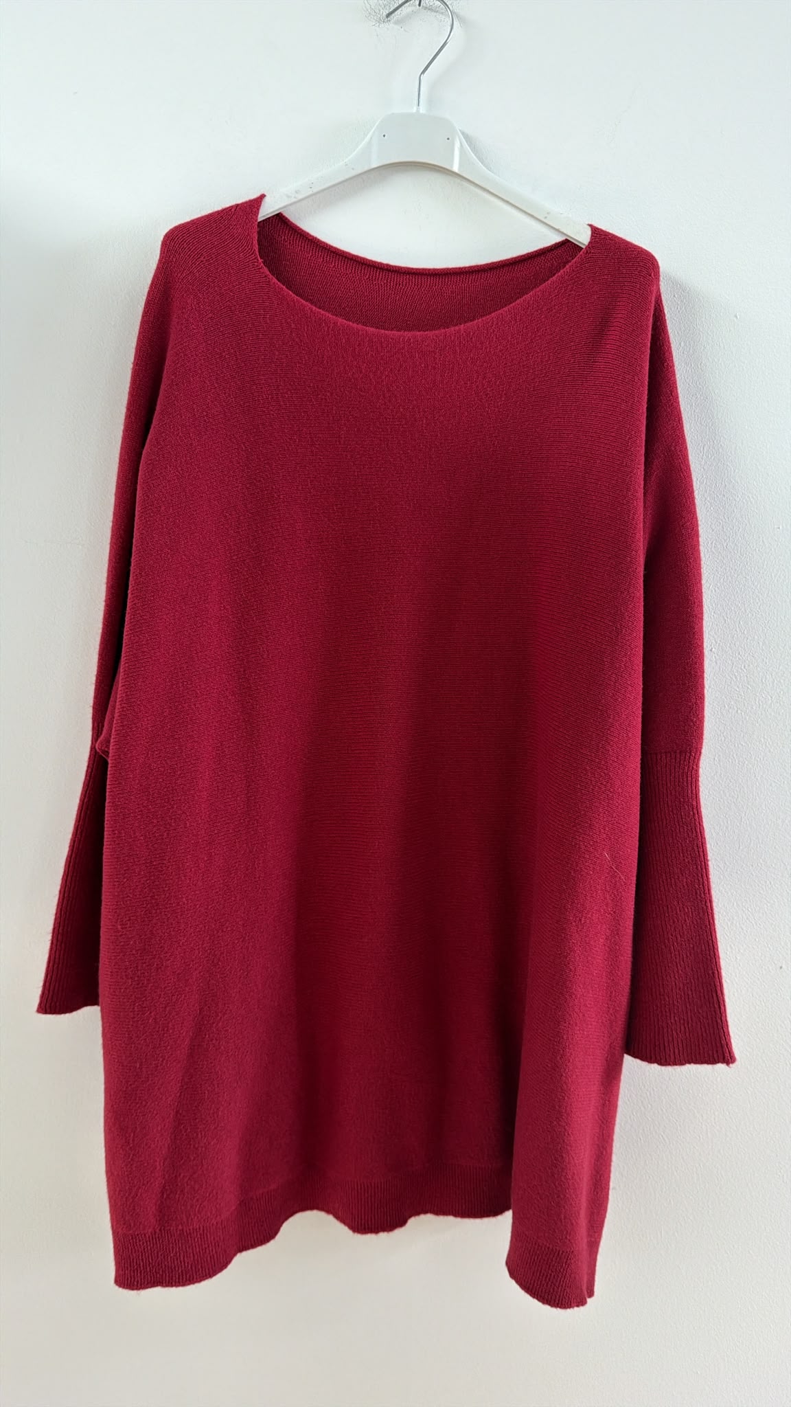 OVERSIZE KNIT SWEATER SIGRID Made in Italy 34-44/46 Strick Pullover