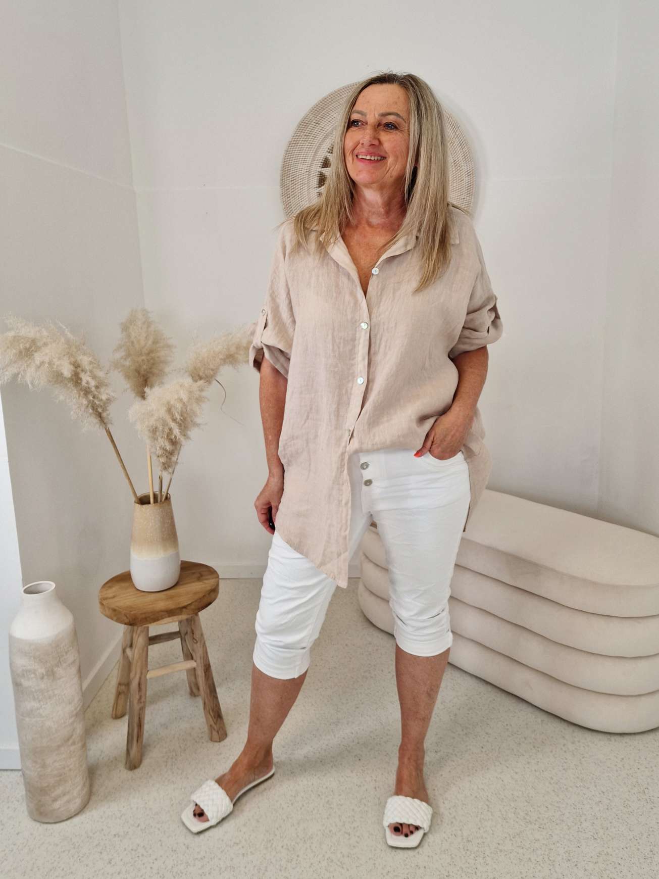 10 € CAPRI JEANS ALASKA WEIß 36-42 Italy Style bequeme kurze Freizeit Hose Denim 10 € CAPRI JEANS ALASKA WEIß 36-42 Italy Style bequeme kurze Freizeit Hose Denim