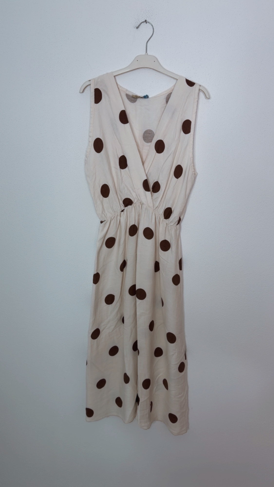 Maxi-Kleid Belladonna Polka Dots Made in Italy 34-42